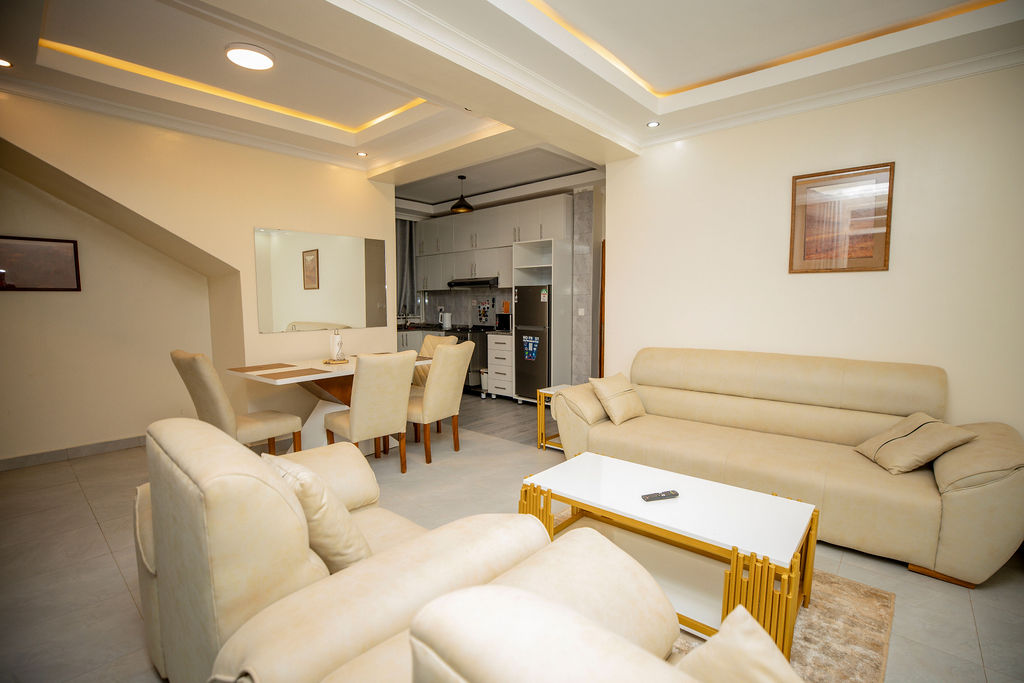 The living room at T & M Luxury Apartments, Rebero